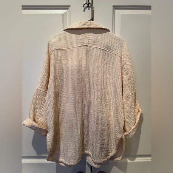 NWT Pilcro Gauze Open-Front Shirt - Picture 7 of 7